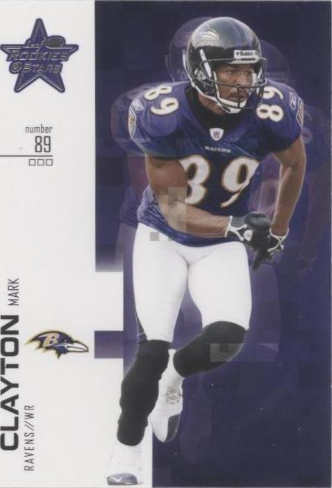 2007 Leaf Rookies & Stars Mark Clayton #66 - 1 of 2