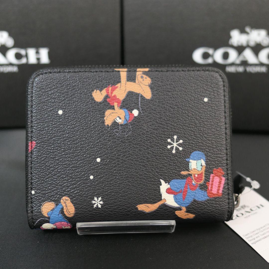 DISNEY X COACH Small Zip Around Wallet CN028 | eBay