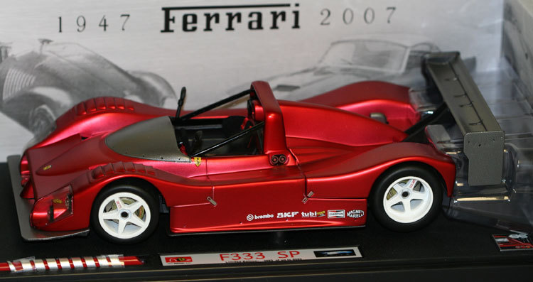FERRARI F333 SP 60TH ANNIVERSARY RELAY EDITION MATTE RED by