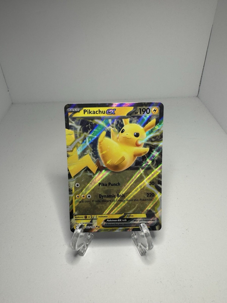 Pokémon TCG Pikachu ex Scarlet & Violet
