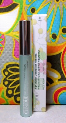 Clinique High Impact Waterproof Mascara in Black .28 oz. FSNIB $26 Value + Tax