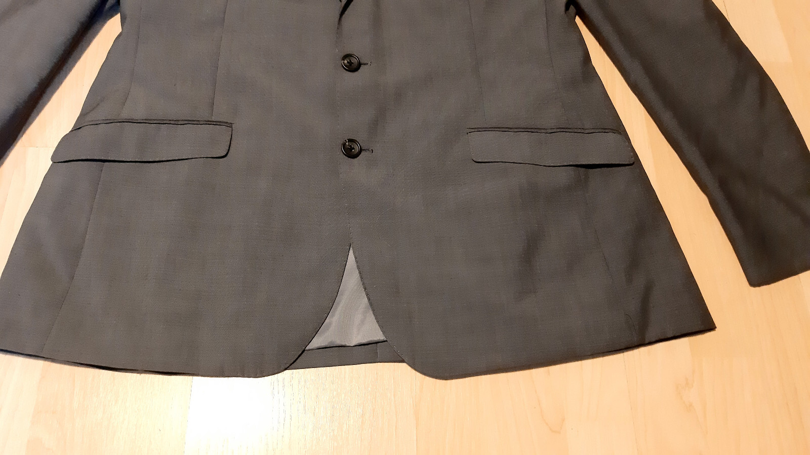 FILA Tuta giacca grigia The Savile Row London taglia 46 pollici da ascella ad ascella