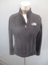 The North Face Size XS Womens BLK Zip Up Stand Collar Pocket Hi-Pile Jacket 277