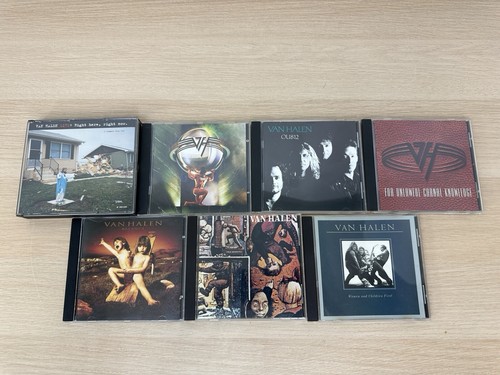 Van Halen 7 CD Lot - 5150/OU812/Unlawful Carnage Knowledge/Balance/Fair Warning