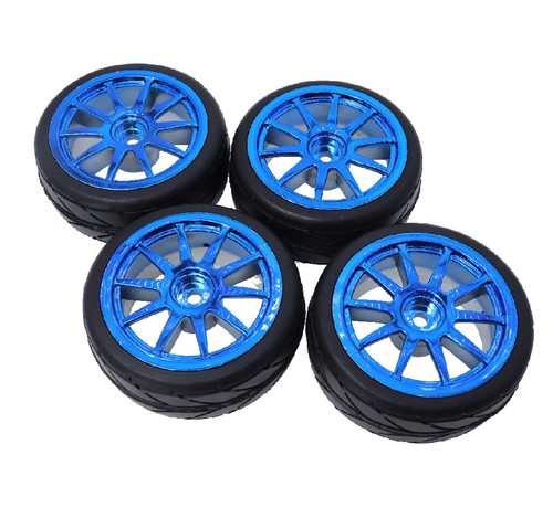 1/10 Onroad RC Rad Gummireifen für Kyosho Fazer Redcat Beleuchtung Lrp Blast Tc - Bild 4 von 6