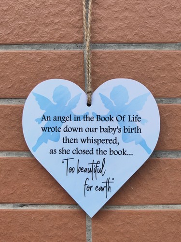 CARISPIBET An Angel in The Book of Life Bereavement decorative ornaments - Picture 5 of 6