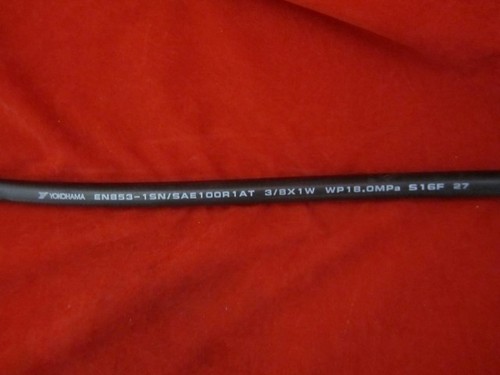 Yokohama High Pressure Oil Pipe 3/8"*1W*1.3 Meter (4.27 Ft) (JIC) - Picture 2 of 10