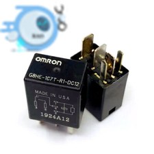 2x Rel&egrave; Auto Omron G8HE-1C7T-R1-DC12 12V 5 Pin Alta Corrente &ndash; Nuovi