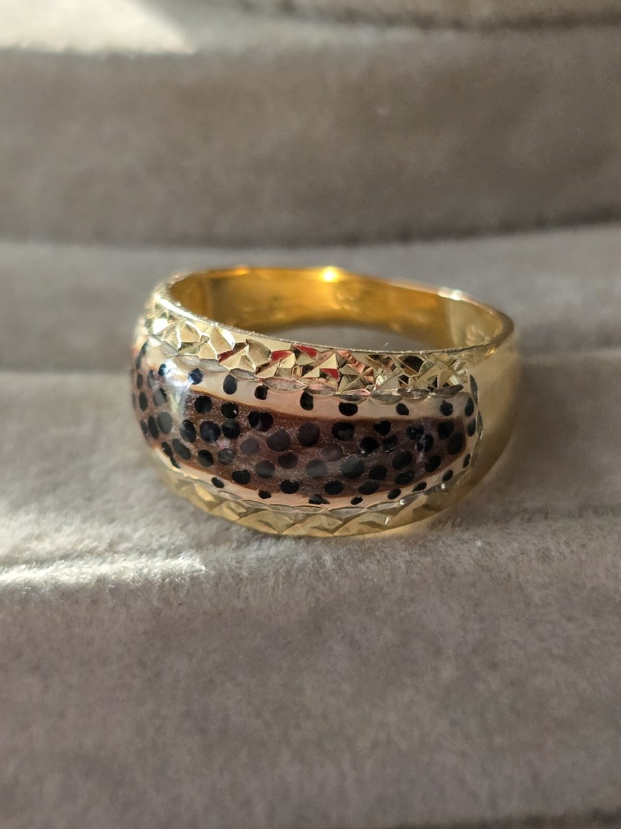 Ross Simons 14k Yellow Gold 1/20 Sterling silver Cheetah
