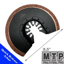 Carbide Grout Blade Oscillating Multi Tool Wood Metal Cutting Work DIY Universal
