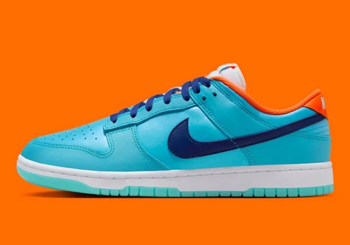 Nike Dunk Low Retro SE Baltic Blue Royal Total Orange HQ1538-416 Men's