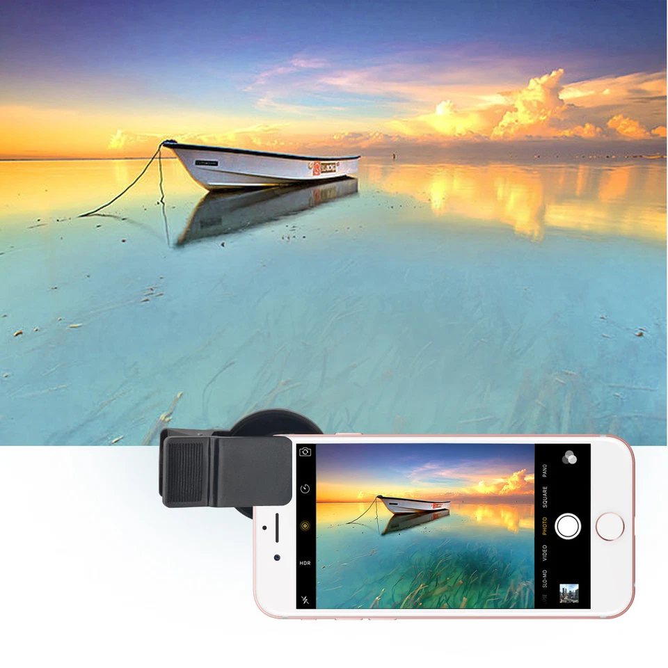 ZOMEI 37mm thread Clip-On Circular Polarizing CPL Filter For iPhone6/6S/5/5C/SE - Image 2 of 4
