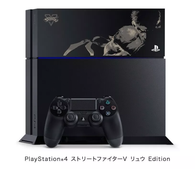 New Official Sony Street Fighter 5 PS4 Limited Edition Console Cover Face  Plate