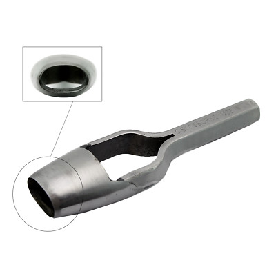 C.S. Osborne Oval Drive Punch #158 Leather Cutter - Variety of Sizes