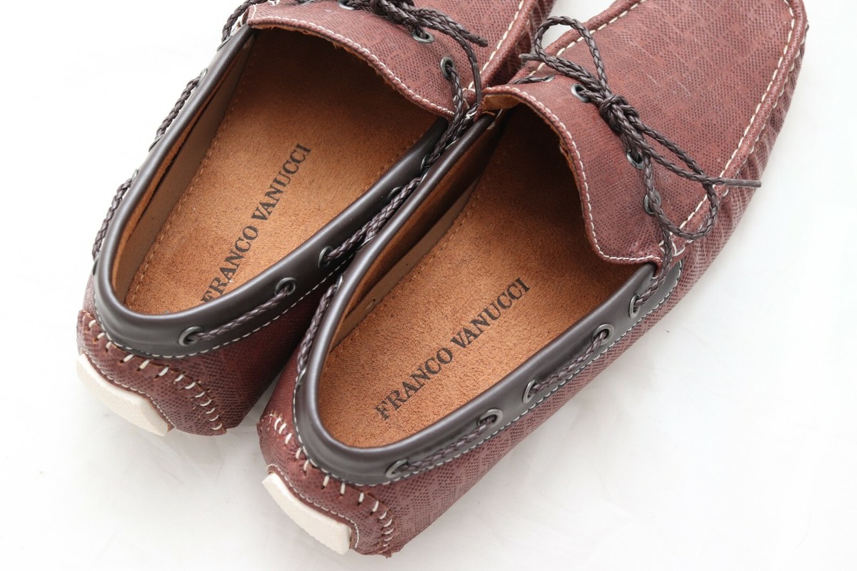A pair of Franco Vanucci brown suede men\'s loafers in a size 10.5. EUC. Franco Vanucci Loafer Shoes Men main image 2