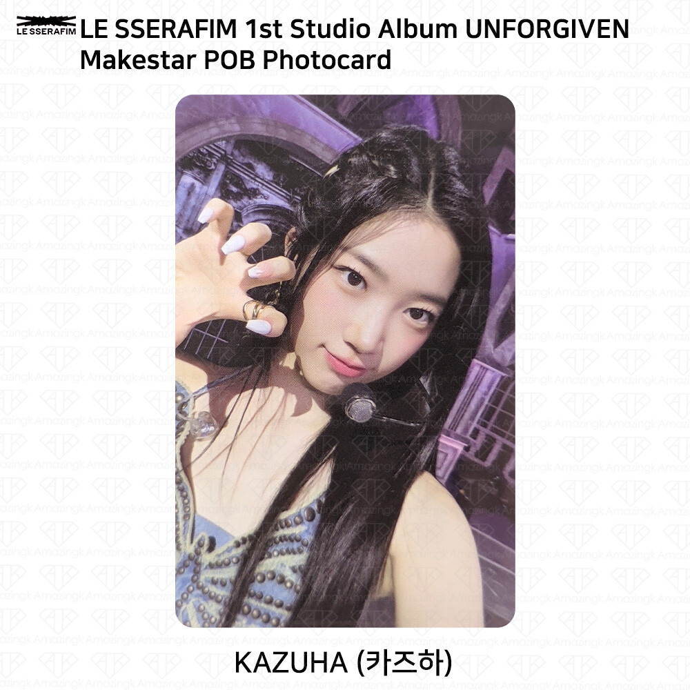 LE SSERAFIM UNFORGIVEN MAKE STAR トレカ 3枚 LE SSERAFIM UNFORGIVEN MAKE STAR トレカ 3枚 Le Sserafim 1st