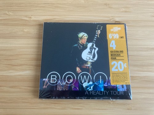 David Bowie _ A Reality Tour _ 2 X CD Album digipak _ 2009 Sony SIGILLATO - Zdjęcie 1 z 2