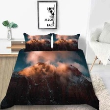 Good Fortune Water 3D Printing Duvet Quilt Doona Covers Pillow Case Bedding Sets