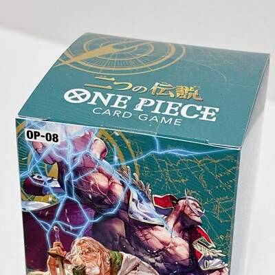 One Piece Card Game Booster Box Two Legends OP-08 BANDAI Box Japan