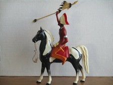 VINTAGE 1950's HARTLAND CHIEF THUNDERBIRD w/BLACK and WHITE PINTO
