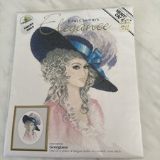 John Clayton  s Elegance Cross Stitch Chart Only  Georgiana  JLGE927