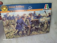 Italeri US Civil War Union Artillery Soldier Figures 1/72 6038