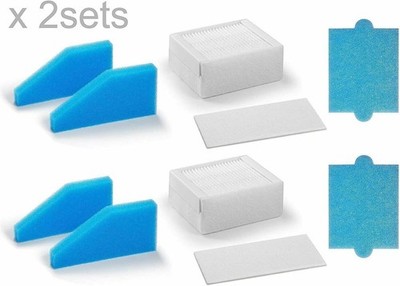 2X Filter Set 5-tlg für Thomas Aqua+ Pet & Family Allergy & Family Multi Clean