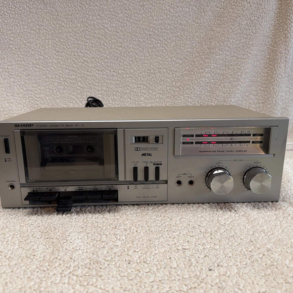 Sharp Vintage Cassette Decks for sale - eBay