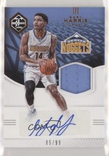 2016-17 Panini Limited Jersey Signatures 85/99 Gary Harris #LJS-GH Auto gb9