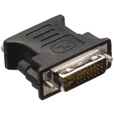 DVI Adapter DVI-I Stecker auf VGA Buchse Kupplung für PC Computer Beamer Monitor