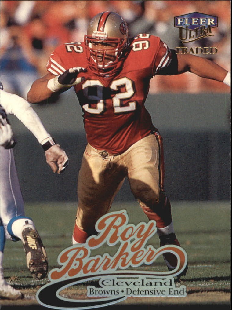 1999 Ultra #154 Roy Barker - FB