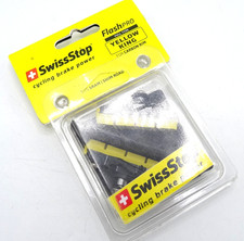 SwissStop Flash Pro Yellow King Road Bike Carbon Rim Brake Pads Full GN-551-G7
