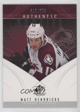 2009-10 SP Game Used Edition Authentic Rookies 512/699 Matt Hendricks #136 5tf