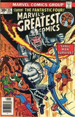 Marvel's Greatest Comics (1969) #  65 (5.0-VGF) Inhumans, Maximus 1976