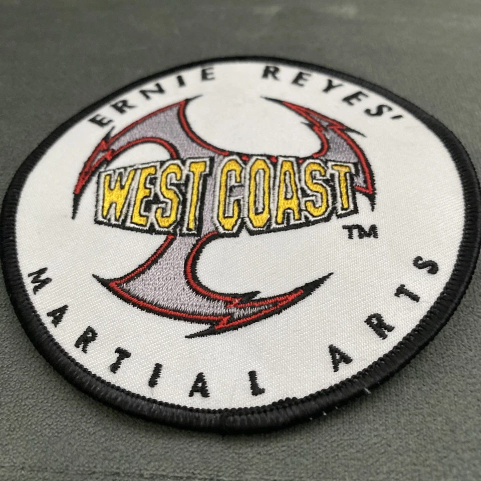 Ernie Reyes West Coast Martial Arts Taekwondo Karate Uniform Patch iron on - Image 2 of 4