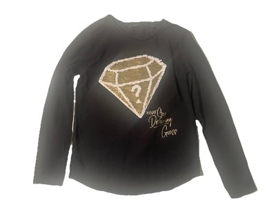 GUESS Girls French Terry Classic Logo Sweatshirt Size 10