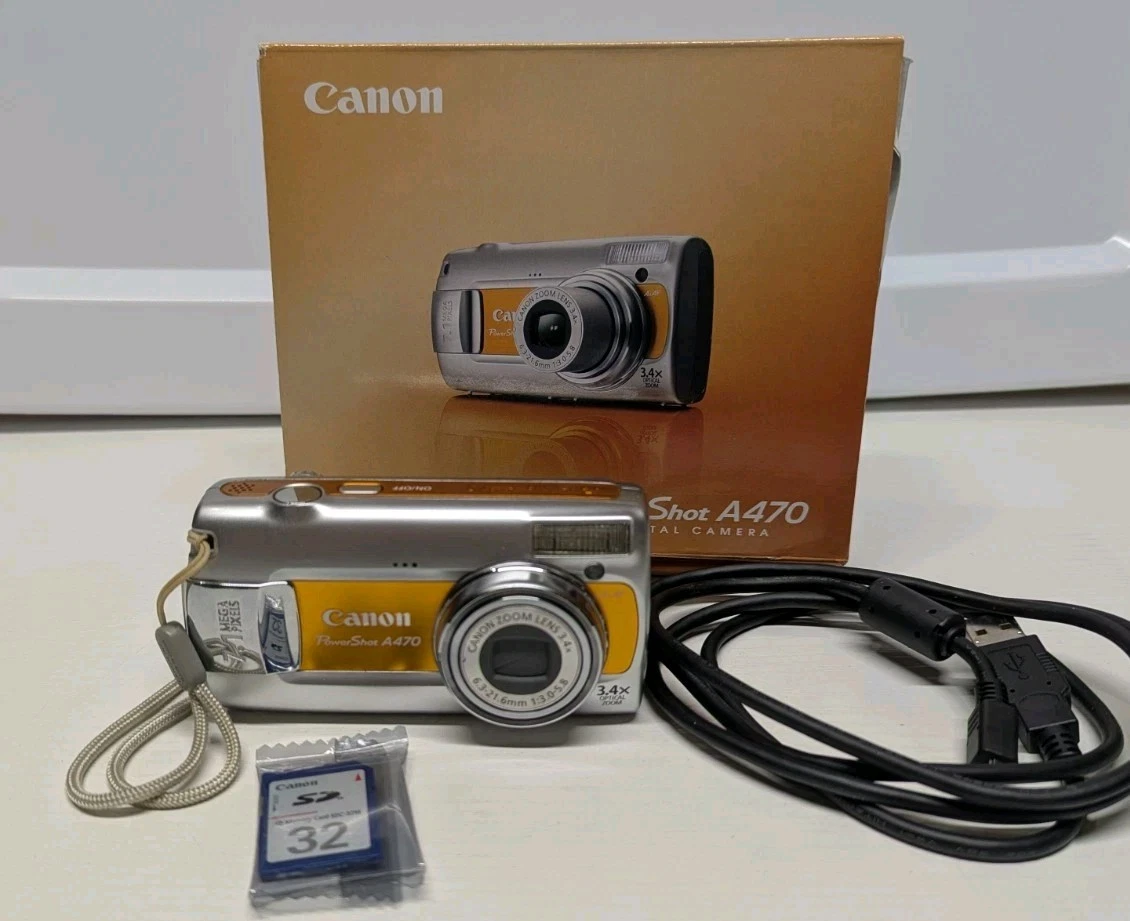 Canon PowerShot A40 Digital Cameras for Sale - Shop New & Used