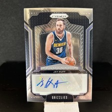 2024-25 Prizm #PNM-JYH Jay Huff  Penmanship Auto - Memphis Grizzlies