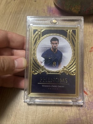 2025 Futera Gold Framed #PGL12 Warren Zaire-Emery  7/10 Phenoms