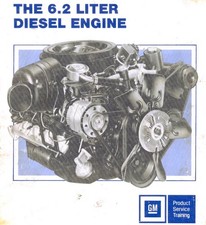 Gm Training Manual The 6.2 Liter Diesel Engine 6.2l 6.5l Chevy Gmc On Cdrom