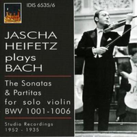 Johann Sebastian Bach Jascha Heifetz Plays Bach (Cd) Album