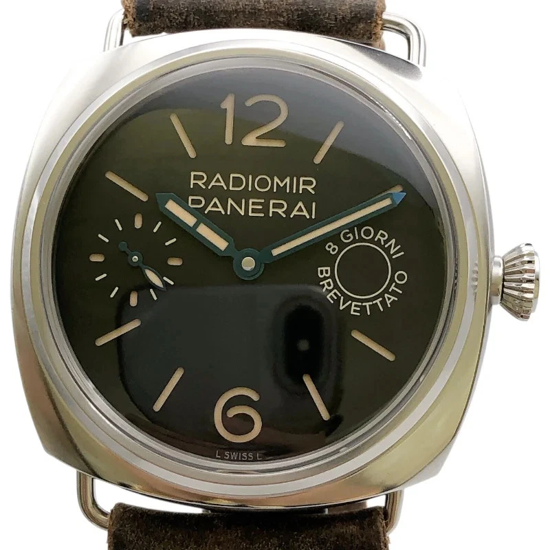 Panerai — PANERAI 8 PAM0992 45mm SS Black Dial Automatic Watch 2022 #OKW1249