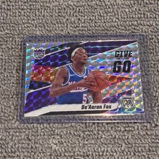 2019-2020 Panini Mosaic Basketball D'aaron Fox Give And Go PRIZM
