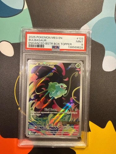 Bulbasaur - (Mega Evolution Stamped) 133/132 Miscellaneous Cards & Products Holo