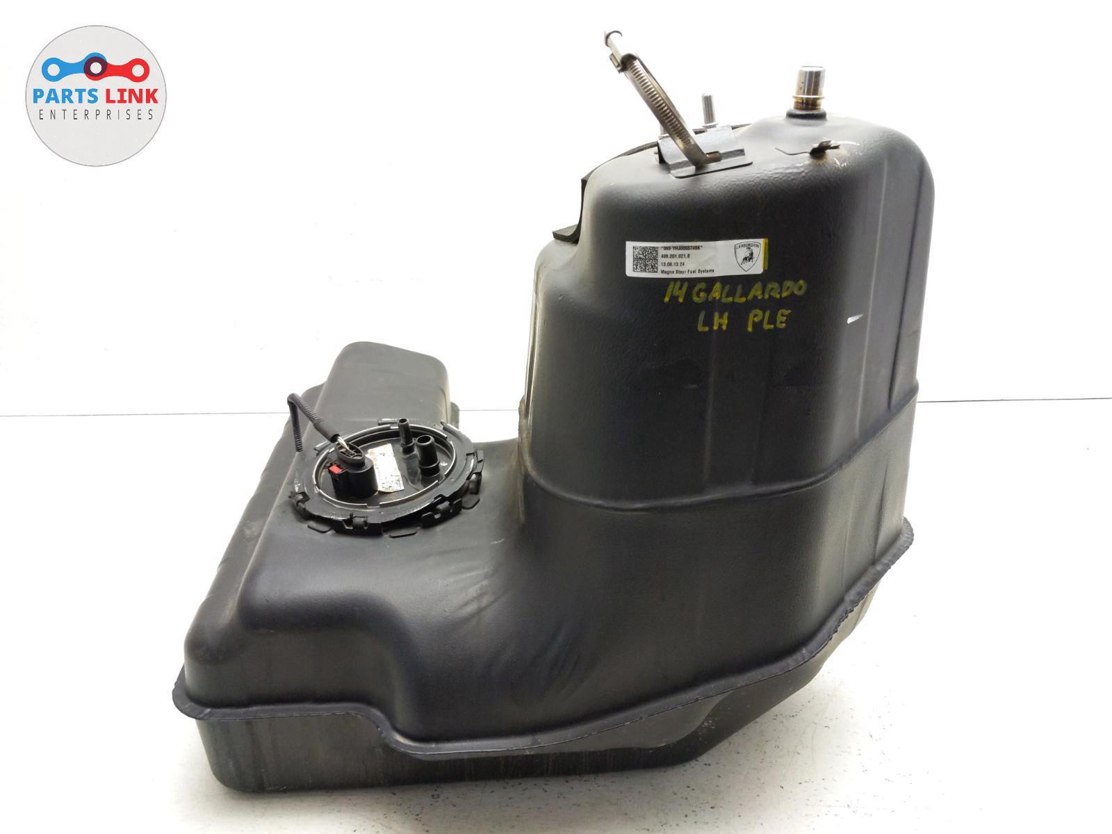 2010-2014 LAMBORGHINI GALLARDO LEFT FUEL GAS TANK SIDE HALF RESERVOIR PIPE LP550