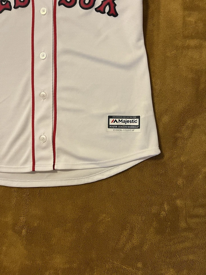 Majestic Boston Red Sox Jersey Essential Blank Back Youth M - Image 2 of 4