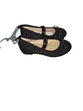 Cat  Jack Toddler Girls Georgetta Slip-On Ballet Shoes Glittery Sparkle 8 New
