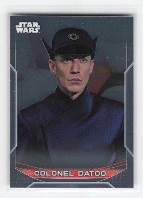 2020 Topps Chrome Star Wars Perspectives #31-F Colonel Datoo