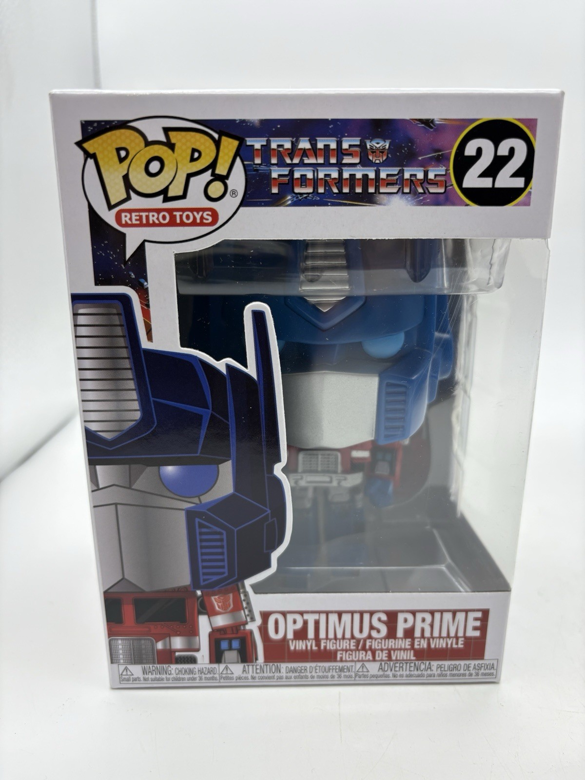 Retro Funko Pop! Transformers: Optimus Prime #22 (New)