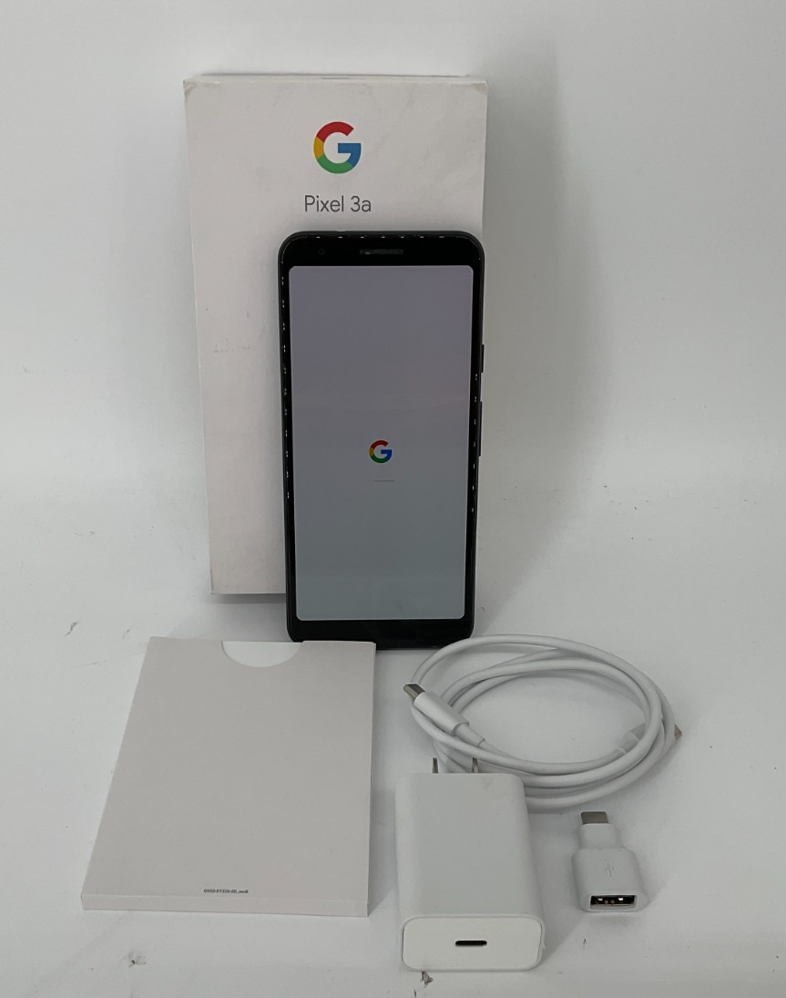 Google Pixel 3a Smartphone 64GB Unlocked Just Black GA00655-US